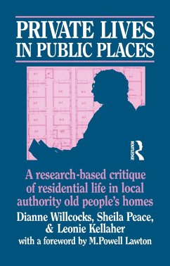 Private Lives in Public Places (eBook, ePUB) - Willcocks, Dianne
