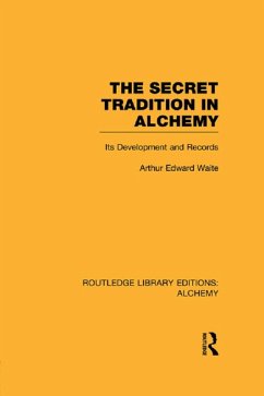 Cover The Secret Tradition in Alchemy (eBook, ePUB)