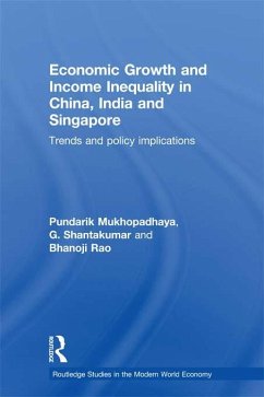 Cover Economic Growth and Income Inequality in China, India and Singapore (eBook, PDF)