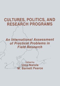 Cover Cultures, Politics, and Research Programs (eBook, PDF)
