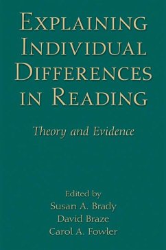 Explaining Individual Differences in Reading (eBook, PDF)