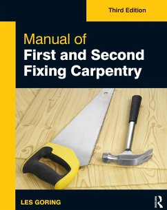 Cover Manual of First and Second Fixing Carpentry (eBook, PDF)