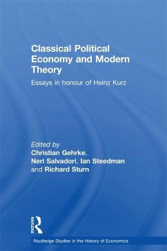 Classical Political Economy and Modern Theory (eBook, PDF)