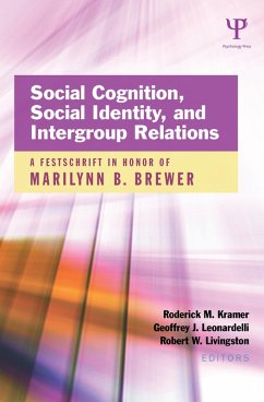 Cover Social Cognition, Social Identity, and Intergroup Relations (eBook, ePUB)