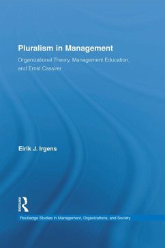 Cover Pluralism in Management (eBook, PDF)