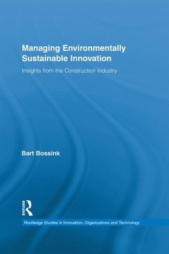 Managing Environmentally Sustainable Innovation (eBook, ePUB) - Bossink, Bart