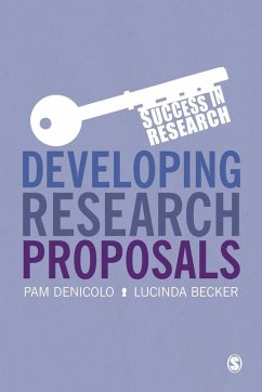 Developing Research Proposals (eBook, PDF) - Denicolo, Pam; Becker, Lucinda
