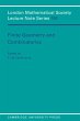 Finite Geometries and Combinatorics... - Bild 1