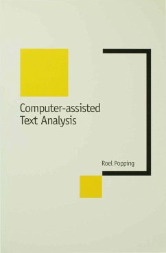 Computer-Assisted Text Analysis (eBook, PDF) - Popping, Roel