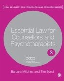 Essential Law for Counsellors and Psychotherapists (eBook, PDF)