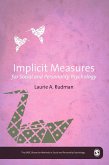 Implicit Measures for Social and Personality Psychology (eBook, PDF)