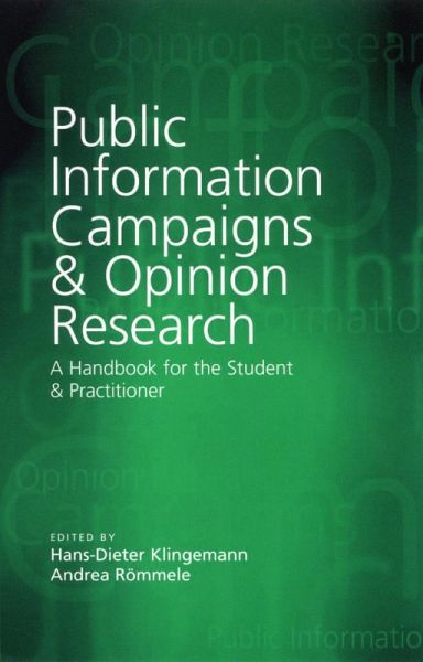 Public Information Campaigns and Opinion Research (eBook, PDF) Public Information Campaigns and Opinion Research (eBook, PDF)