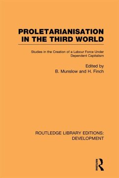 Cover Proletarianisation in the Third World (eBook, PDF)
