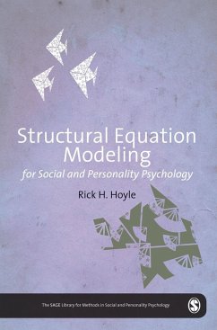 Structural Equation Modeling for Social and Personality Psychology (eBook, PDF) - Hoyle, Rick K