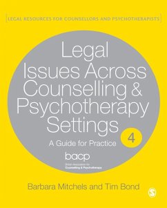 Cover Legal Issues Across Counselling & Psychotherapy Settings (eBook, PDF)