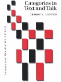Categories in Text and Talk (eBook, PDF) Categories in Text and Talk (eBook, PDF)