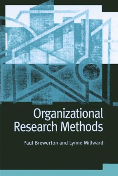 Cover Organizational Research Methods (eBook, PDF)