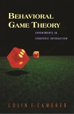 Behavioral Game Theory (eBook, ePUB)