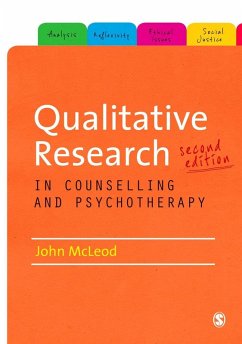 Qualitative Research in Counselling and Psychotherapy (eBook, PDF) - Mcleod, John