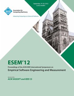 Esem 12 Proceedings of the ACM - IEEE International Symposium on Empirical Software Engineering and Measurement - Esem 12 Conference Committee