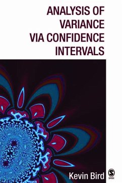 Analysis of Variance via Confidence Intervals (eBook, PDF) - Bird, K D