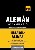 Vocabulario español-alemán - 5000 palabras más usadas (eBook, ePUB)