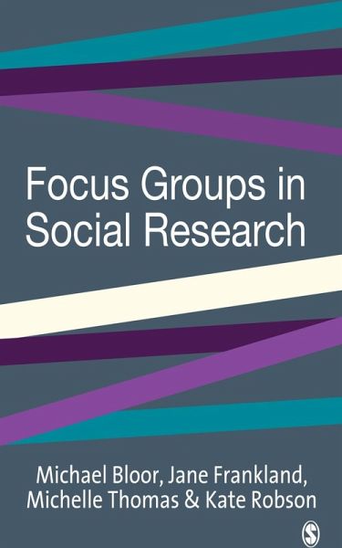 Focus Groups in Social Research (eBook, PDF) Focus Groups in Social Research (eBook, PDF)