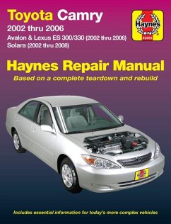 Toyota Camry, Avalon & Lexus Es 300/330 2002-06 & Toyota Solara 2002-08 - Haynes Publishing