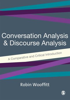 Conversation Analysis and Discourse Analysis (eBook, PDF) - Wooffitt, Robin