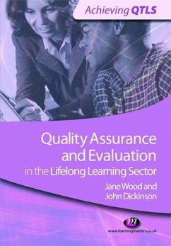 Quality Assurance and Evaluation in the Lifelong Learning Sector (eBook, PDF) - Dickinson, John; Wood, Jane