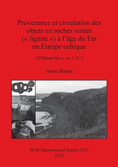 Provenance et circulation des objets en roches noires ( lignite ) à l'âge du Fer en Europe celtique - Baron, Anne