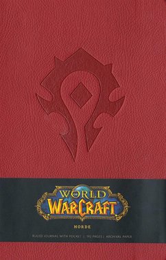 World of Warcraft Horde Hardcover Ruled Journal (Large) - Blizzard Entertainment