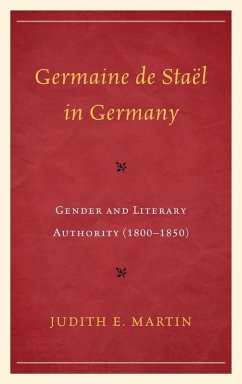 Cover Germaine de Staël in Germany (eBook, ePUB)