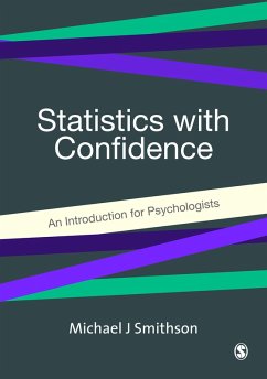 Statistics with Confidence (eBook, PDF) - Smithson, Michael
