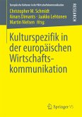 Kulturspezifik in der europäischen Wirtschaftskommunikation (eBook, PDF)