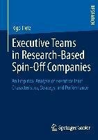 Cover Executive Teams in Research-Based Spin-Off Companies (eBook, PDF)