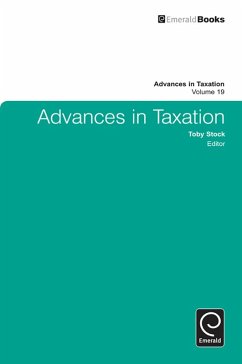 Cover Advances in Taxation (eBook, PDF)