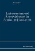 Rechtstatsachen und Rechtswirkungen im Arbeits- und Sozialrecht (eBook, PDF)