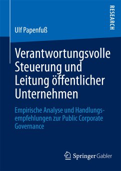 Verantwortungsvolle Steuerung und Leitung öffentlicher Unternehmen (eBook, PDF) - Papenfuß, Ulf