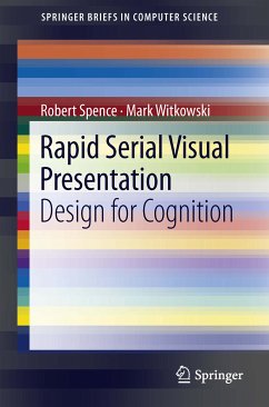 Rapid Serial Visual Presentation (eBook, PDF) - Spence, Robert; Witkowski, Mark