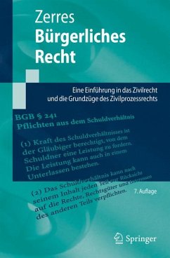 Bürgerliches Recht (eBook, PDF) - Zerres, Thomas