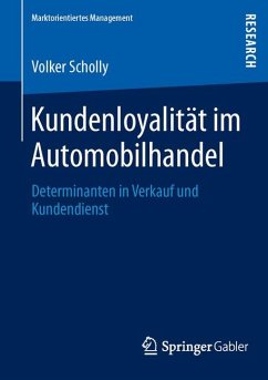 Kundenloyalität im Automobilhandel (eBook, PDF) - Scholly, Volker