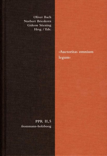 'Auctoritas omnium legum' (eBook, PDF)