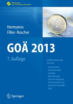 GOÄ 2013 (eBook, PDF)