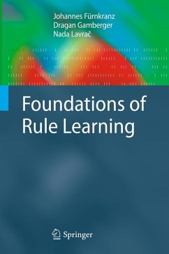 Cover Foundations of Rule Learning (eBook, PDF)