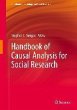 Handbook of Causal Analysis for Social... - Bild 1