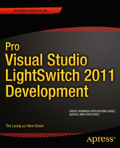 Pro Visual Studio LightSwitch 2011 Development (eBook, PDF) - Leung, Tim; Duran, Yann