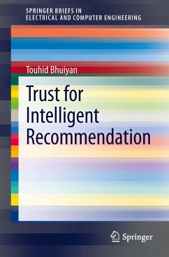 Trust for Intelligent Recommendation (eBook, PDF) - Bhuiyan, Touhid