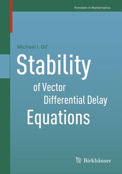 Stability of Vector Differential Delay Equations (eBook, PDF) - Gil’, Michael I.