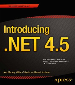 Introducing .NET 4.5 (eBook, PDF) - Mackey, Alex; Stewart Tulloch, William; Krishnan, Mahesh